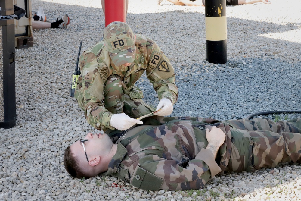 Task Force Iron conducts Mass Casualty Situation (MASCAL) Exercise