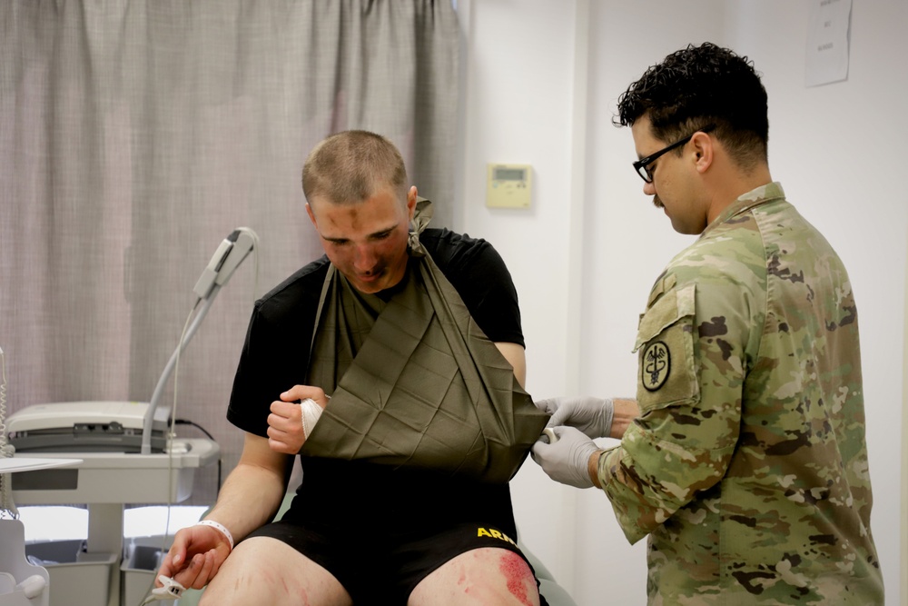 Task Force Iron conducts Mass Casualty Situation (MASCAL) Exercise
