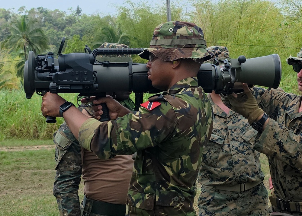Multinational cross-training with multi-role anti-armor anti-personnel weapon system (MAAWS) increases interoperability during TRADEWINDS 25