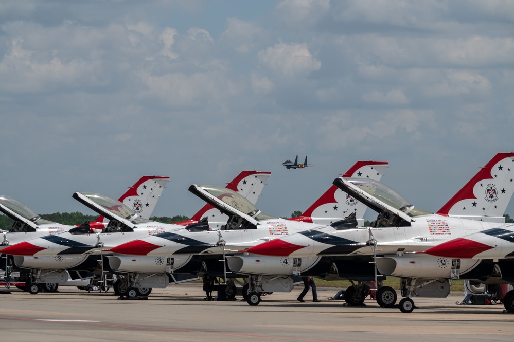 SJAFB holds Wings Over Wayne Open House 2025 practice day