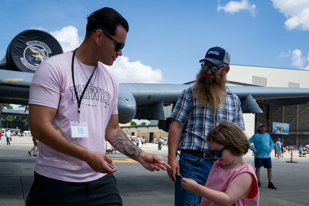 Seymour Johnson AFB hosts WOW 25 day 1