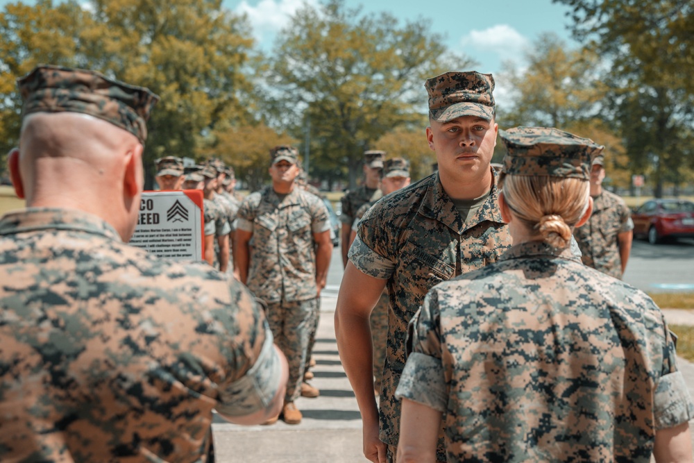 Meritorious Promotion Ceremony