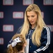 Dallas Cowboys Cheerleaders visit USAG Rheinland-Pfalz to celebrate Month of the Military Child