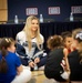 Dallas Cowboys Cheerleaders visit USAG Rheinland-Pfalz to celebrate Month of the Military Child
