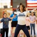 Dallas Cowboys Cheerleaders visit USAG Rheinland-Pfalz to celebrate Month of the Military Child