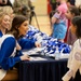 Dallas Cowboys Cheerleaders visit USAG Rheinland-Pfalz to celebrate Month of the Military Child