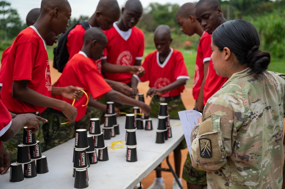 10 Nations Build Warrior Ethos at Local School