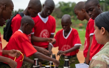 10 Nations Build Warrior Ethos at Local School