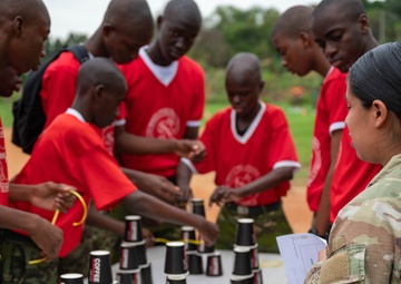 10 Nations Build Warrior Ethos at Local School