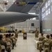 NCNG Adjutant General addresses officers of the 145th Airlift Wing