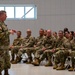 NCNG Adjutant General addresses officers of the 145th Airlift Wing