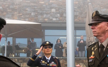 Obersalzberg flag raising ceremony commemorates 80th anniversary of Rock of the Marne liberation
