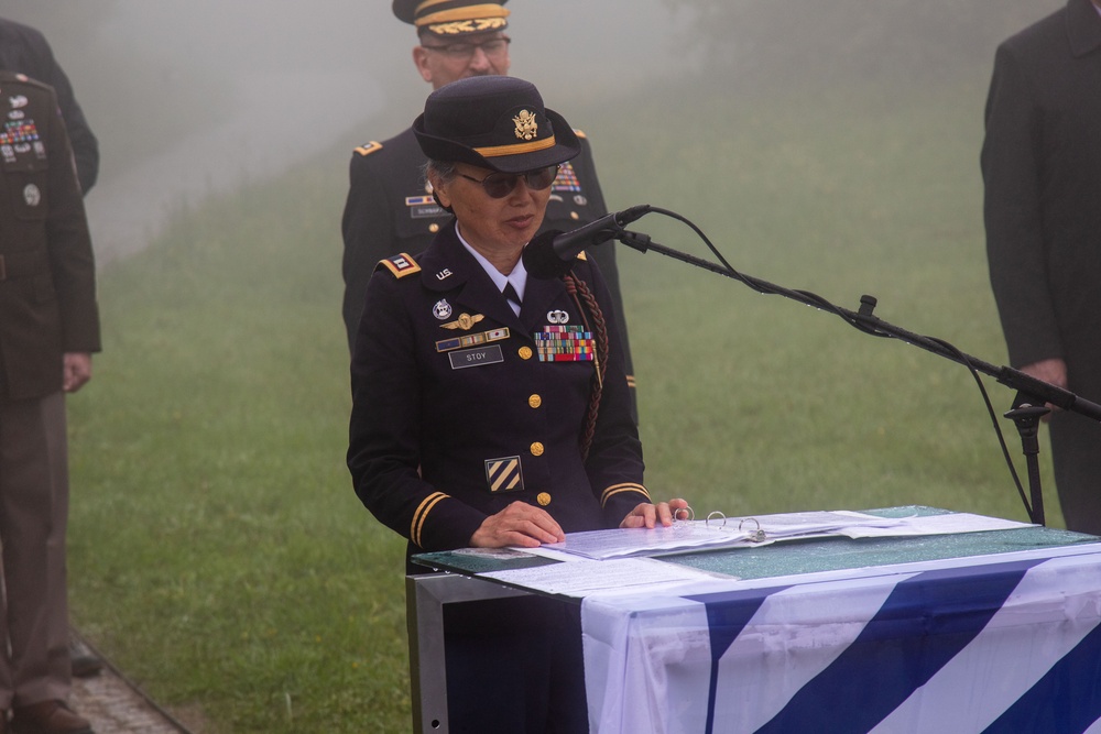 Obersalzberg flag raising ceremony commemorates 80th anniversary of Rock of the Marne liberation