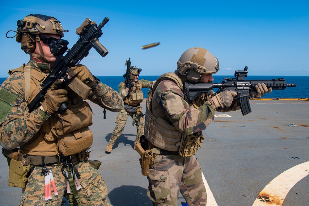U.S. and French Marines Train During Exercise Chesapeake 25