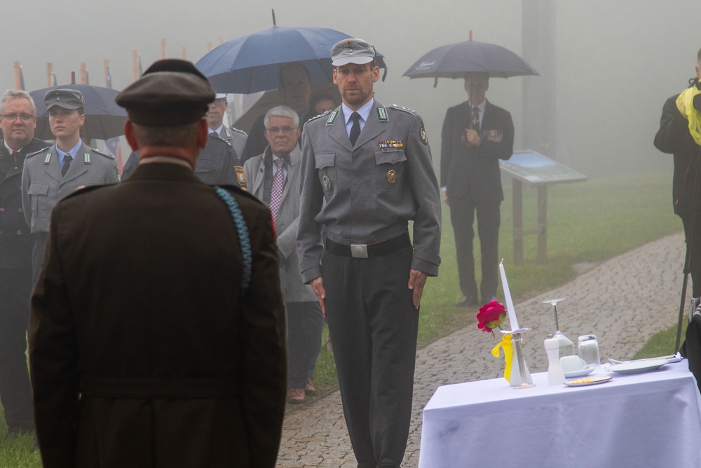 Obersalzberg flag raising ceremony commemorates 80th anniversary of Rock of the Marne liberation