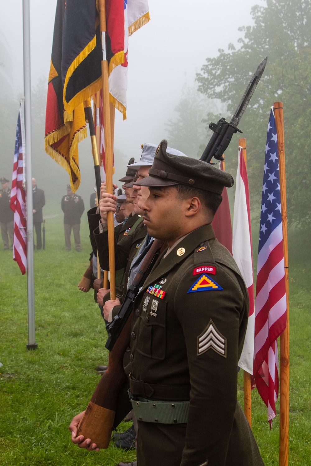 Obersalzberg flag raising ceremony commemorates 80th anniversary of Rock of the Marne liberation