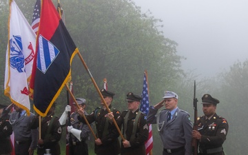 Obersalzberg flag raising ceremony commemorates 80th anniversary of Rock of the Marne liberation
