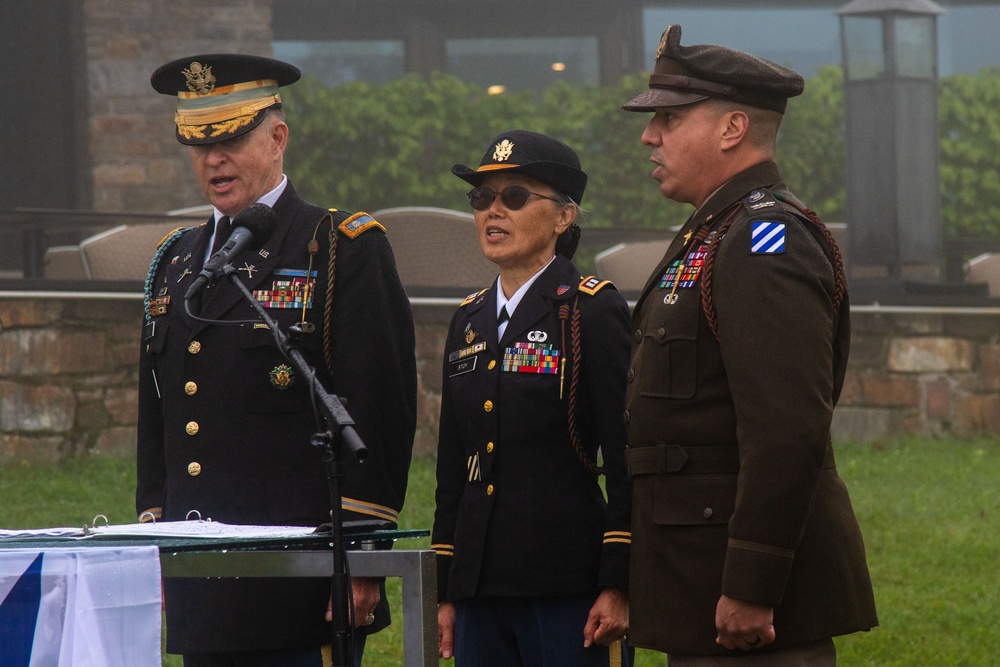 Obersalzberg flag raising ceremony commemorates 80th anniversary of Rock of the Marne liberation