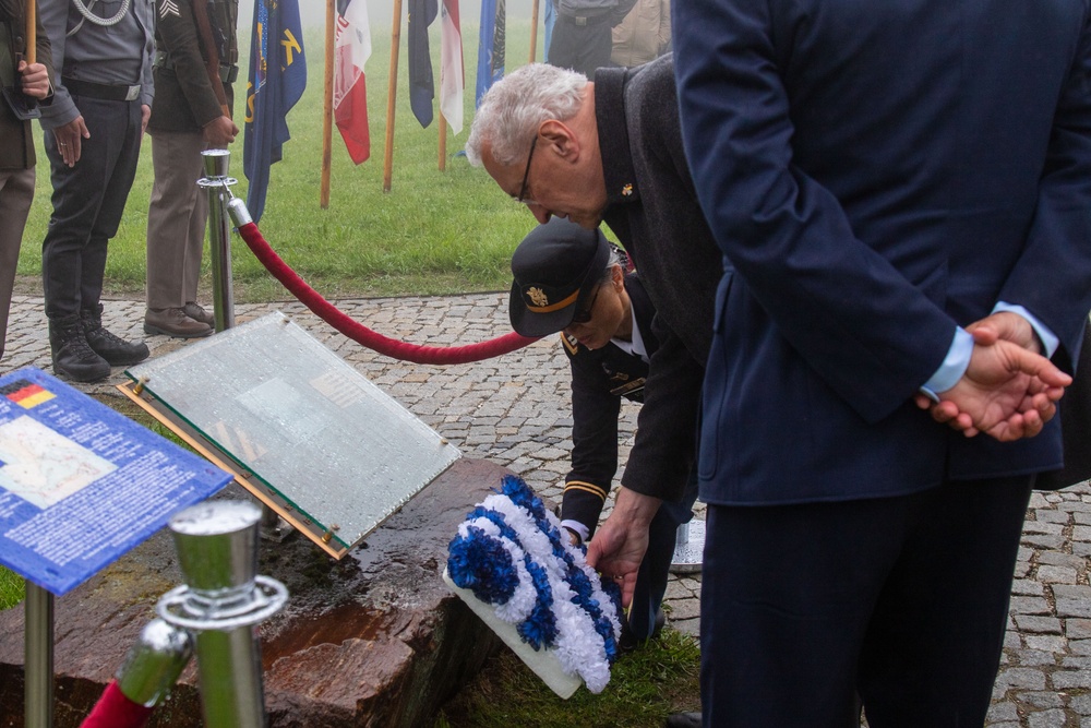 Obersalzberg flag raising ceremony commemorates 80th anniversary of Rock of the Marne liberation
