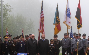 Obersalzberg flag raising ceremony commemorates 80th anniversary of Rock of the Marne liberation