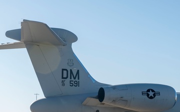 EA-37B's First official mission training sortie