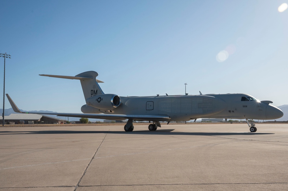 EA-37B's First official mission training sortie