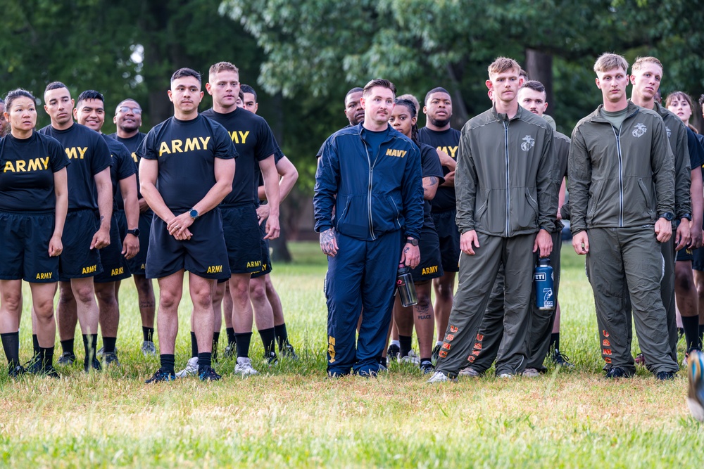 JNCO Week Kicks off with H2F Physical Training