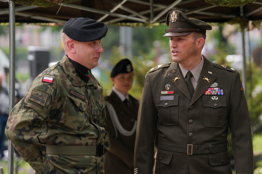 Boleslawiec's 3 May Constitution Day ceremony