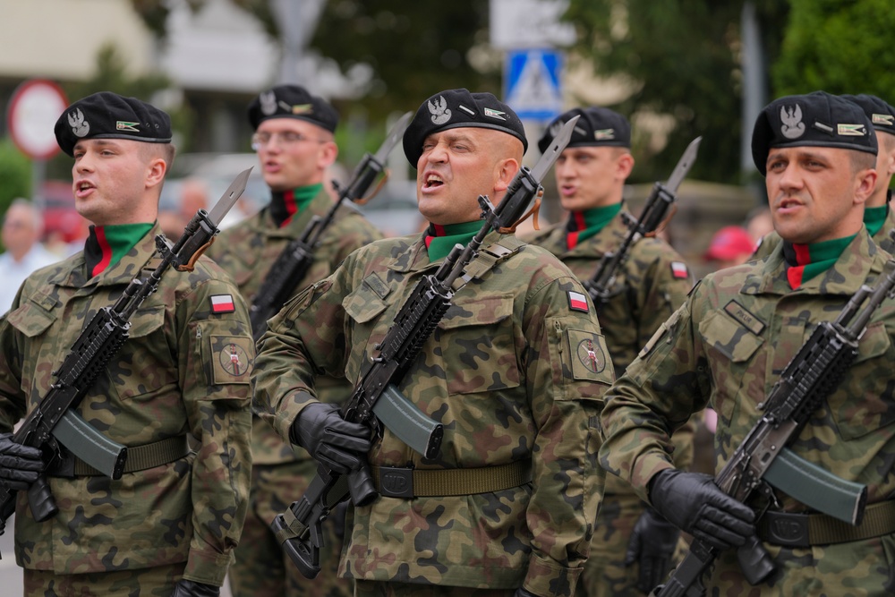 Boleslawiec's 3 May Constitution Day ceremony