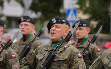Boleslawiec's 3 May Constitution Day ceremony