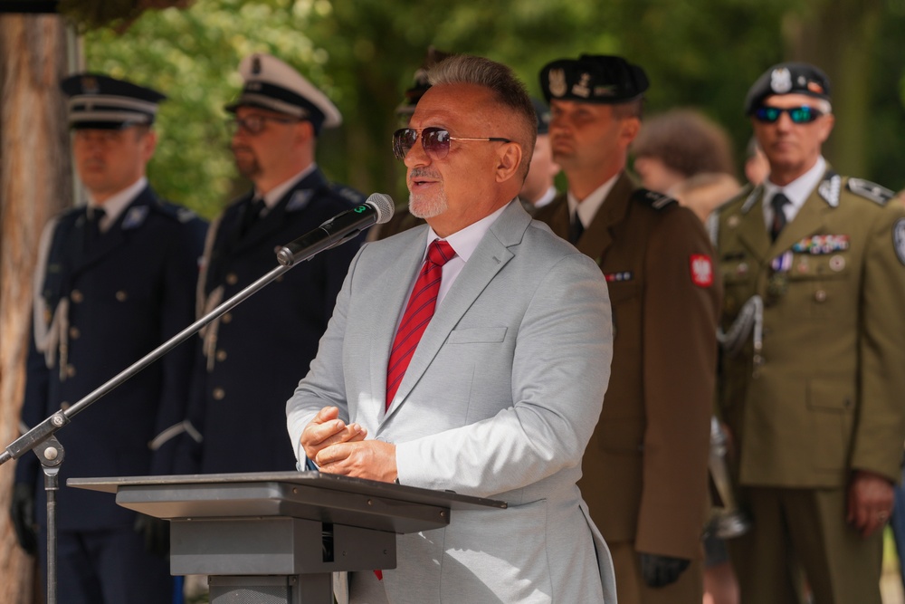 Boleslawiec's 3 May Constitution Day ceremony