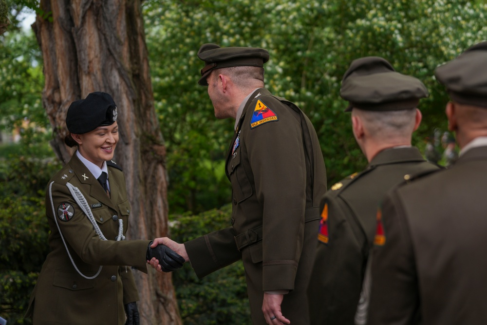 Boleslawiec's 3 May Constitution Day ceremony