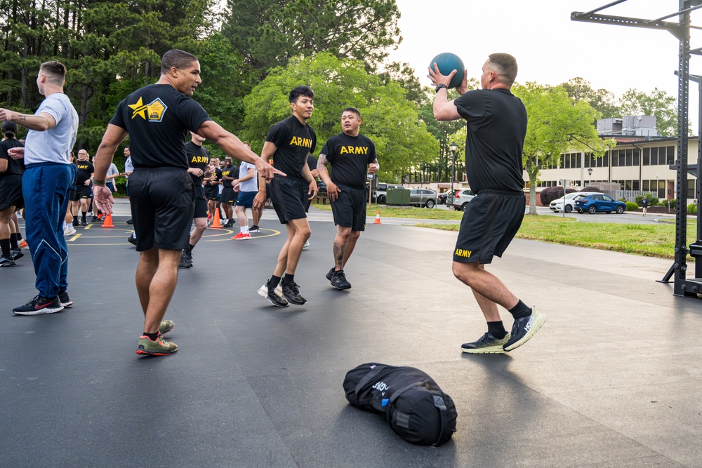 JNCO Week Kicks off with H2F Physical Training