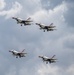 Thunderbirds Perform At Wings Over Wayne Open House