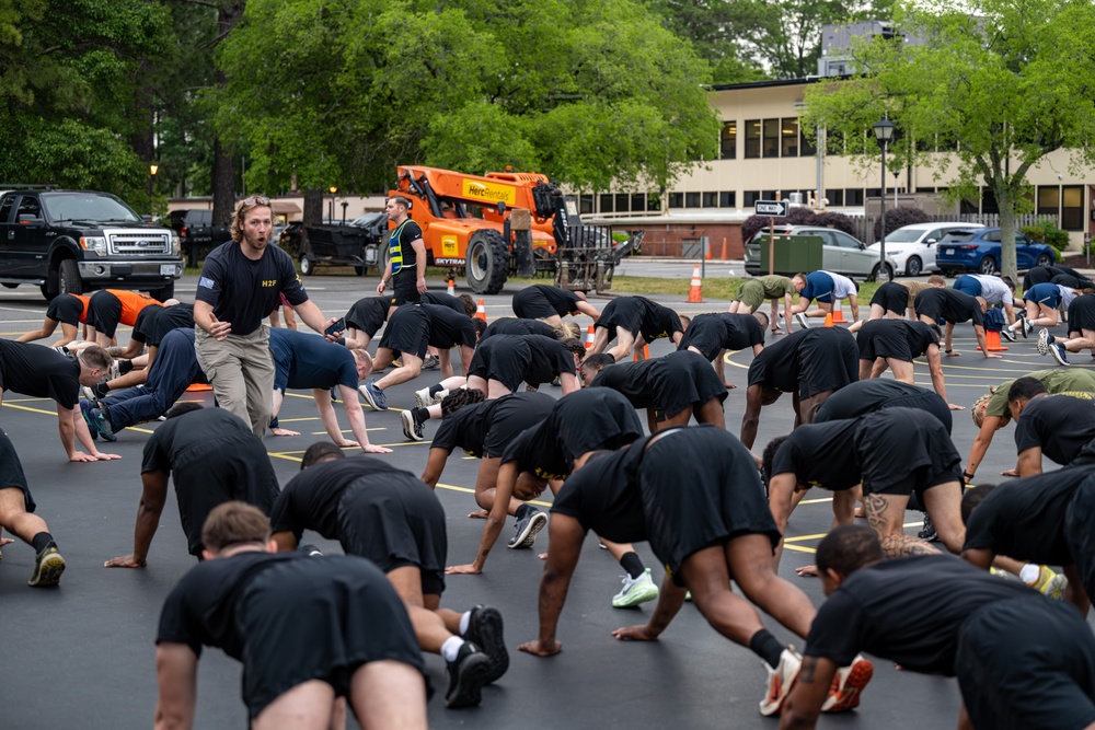 JNCO Week Kicks off with H2F Physical Training