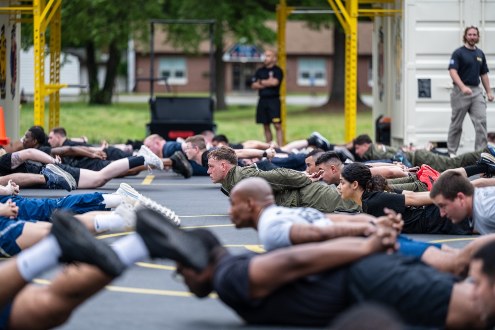 JNCO Week Kicks off with H2F Physical Training
