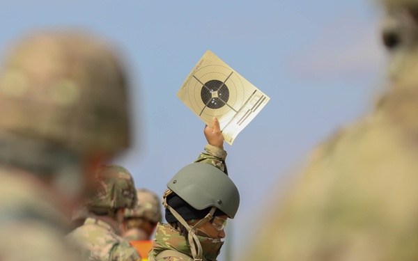 Soldiers M4 marksman qualification table