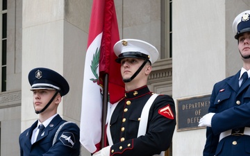SD Hosts Peruvian Minister of Defense and Minister of Foreign Affairs at the Pentagon