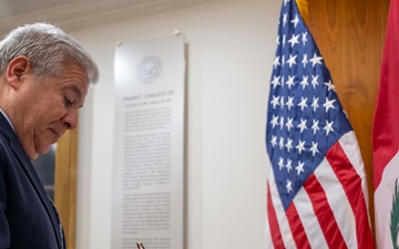 SD Hosts Peruvian Minister of Defense and Minister of Foreign Affairs at the Pentagon