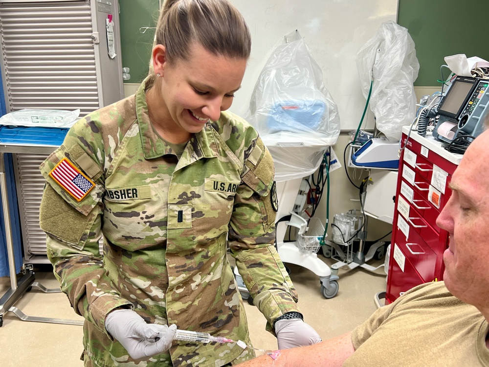 From Civilian Nurse to Army Leader: 1st Lt. Crystal Absher Answers the Call at BJACH