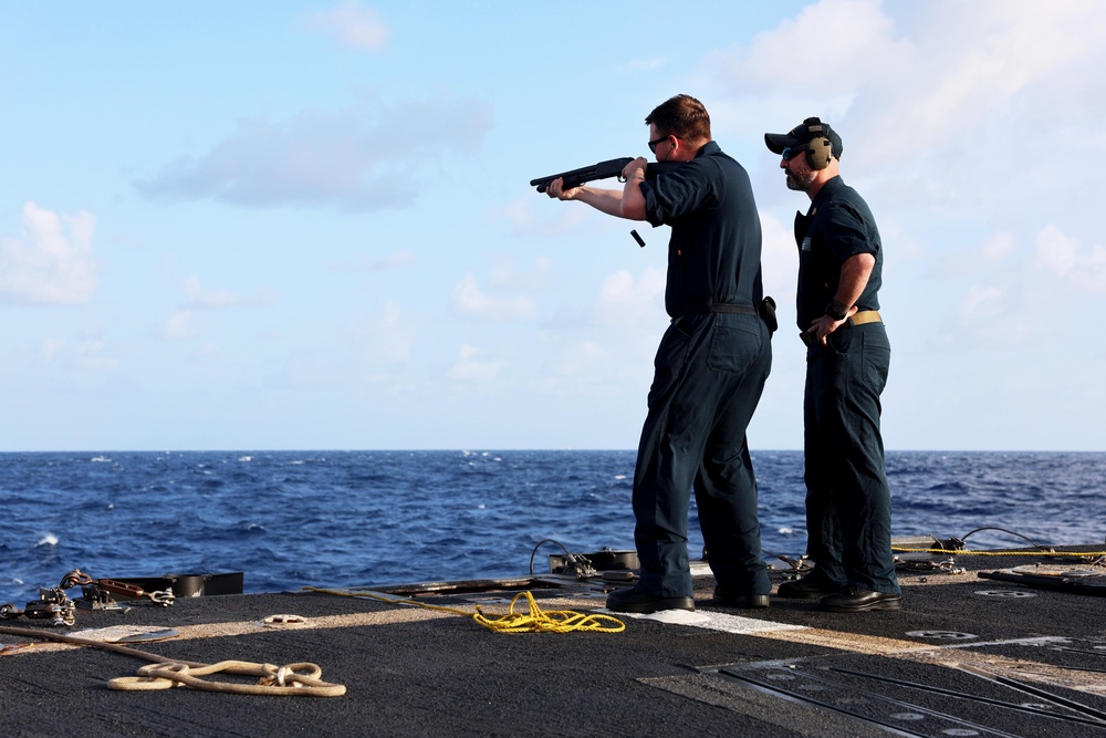 USS Gravely Supports Southern Border 2025 Operations