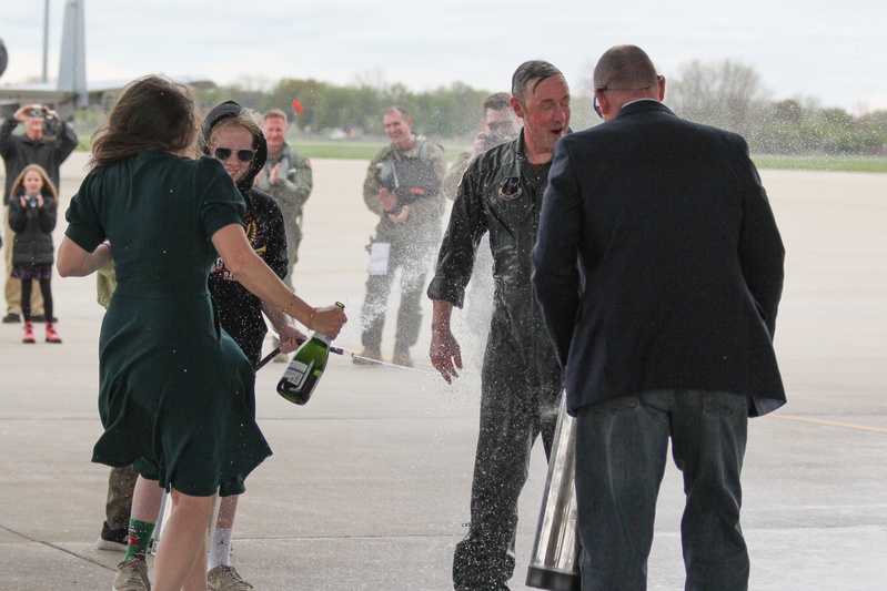 127th  Col. Robins Fini Flight