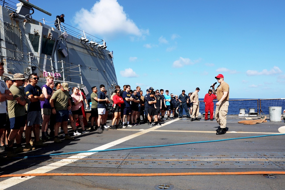 USS Gravely Supports Southern Border 2025 Operations