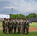 82nd Airborne Divison Attends Woodpecker Game