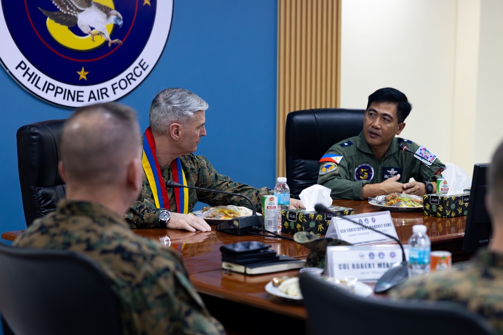 The Assistant Commandant of the Marine Corps tours the Philippines