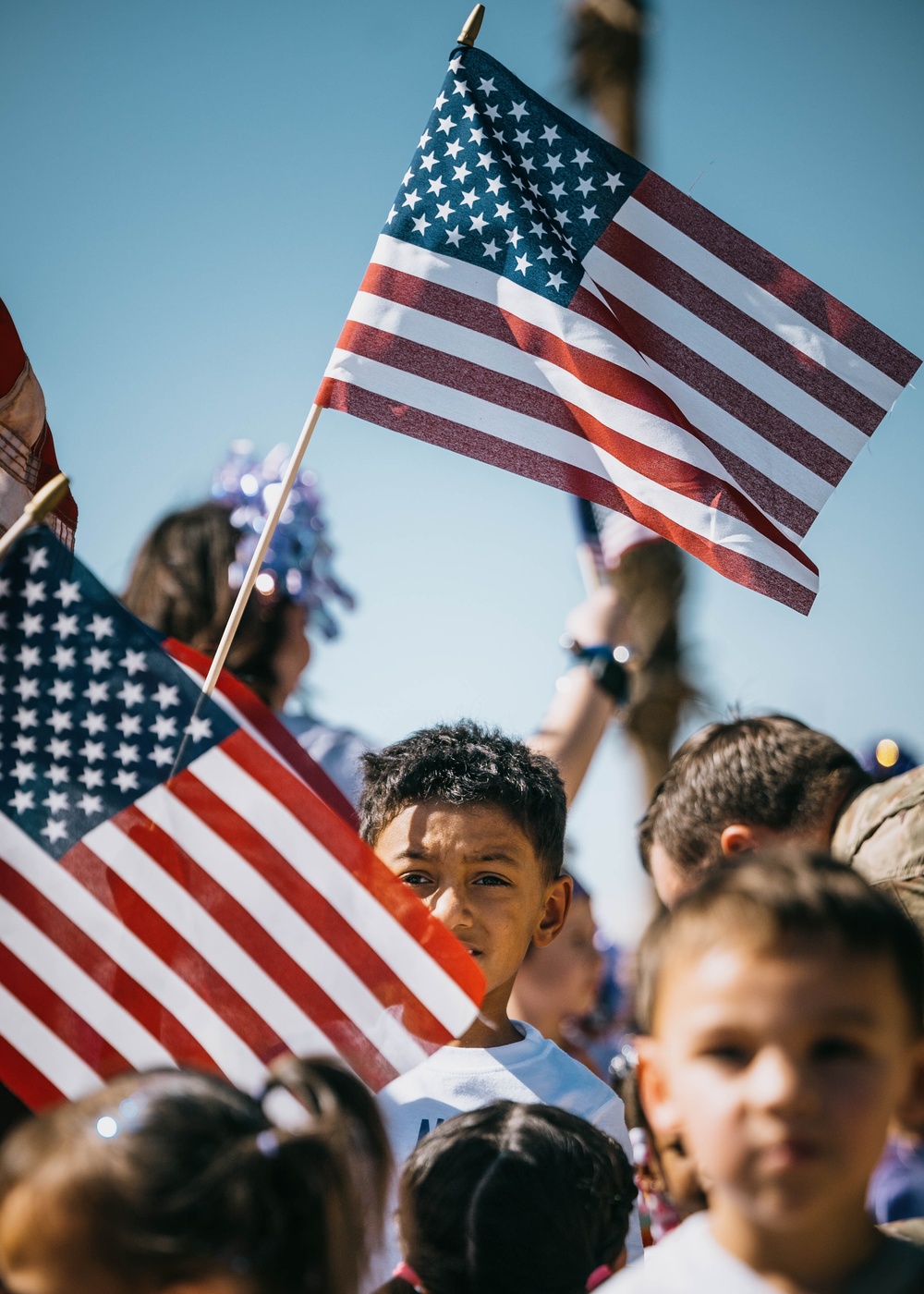 Purple Up spirit fills the streets at Luke AFB