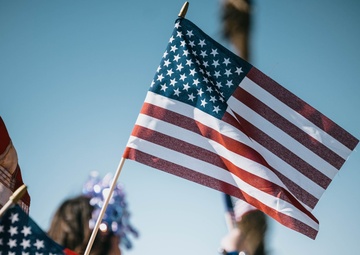 Purple Up spirit fills the streets at Luke AFB