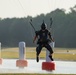 Soldier from Army Golden Knights medals in parachute competition