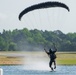 Soldier from Army Golden Knights medals in parachute competition