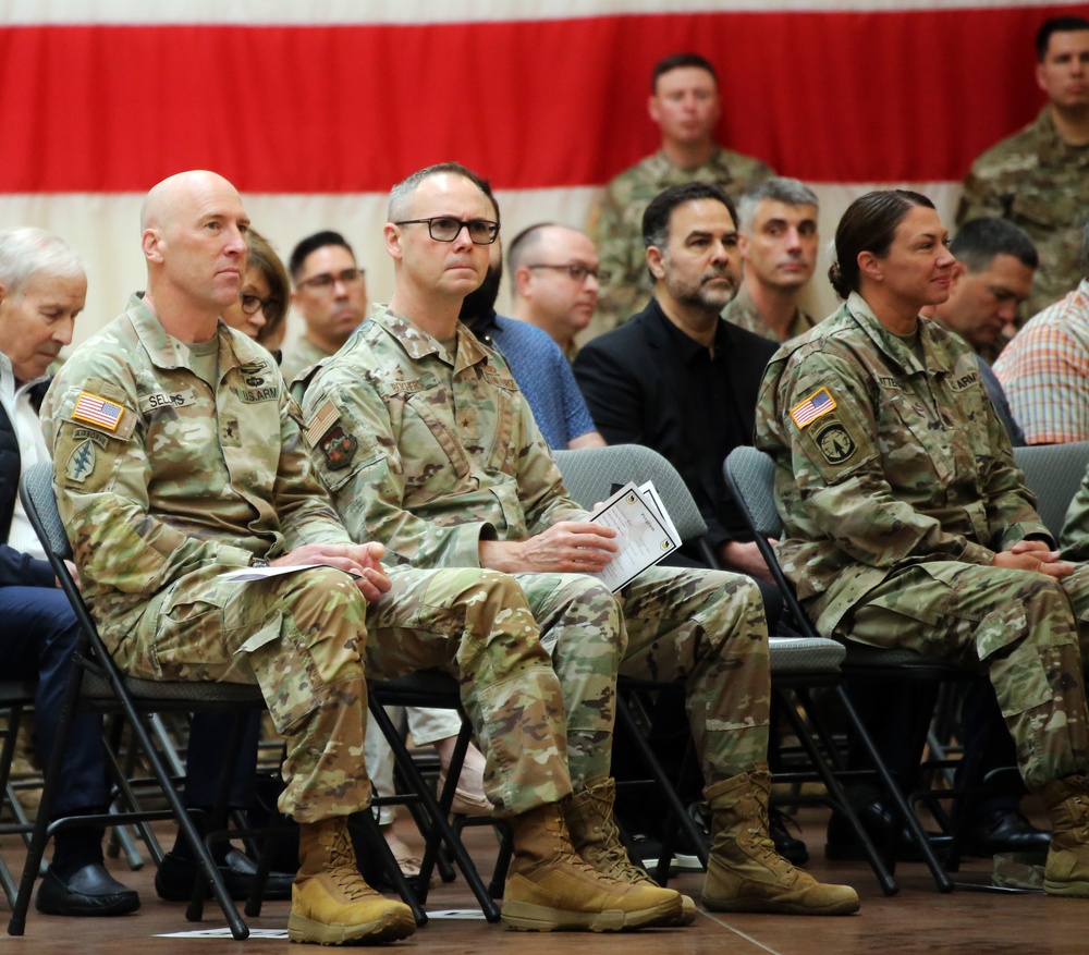 96th Troop Command Change of Command